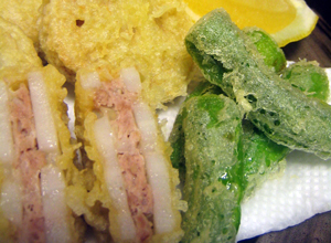 レンコンのはさみ揚げ