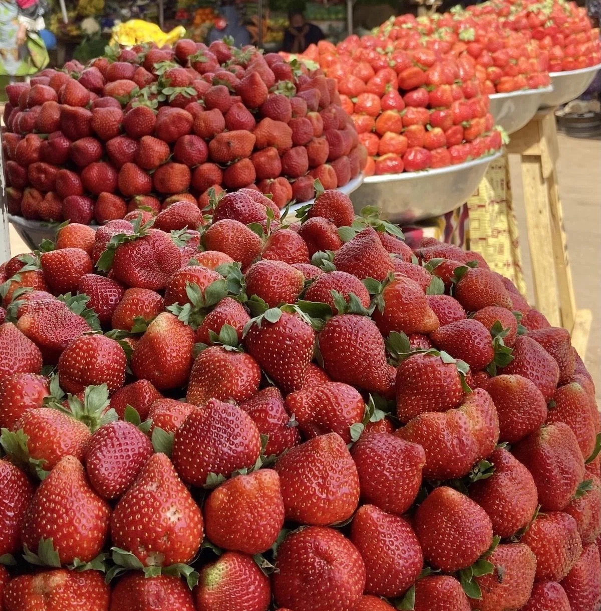 ブルキナファソ産のいちご