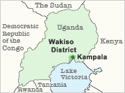 map of ugavda